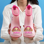 3197 rain boots pink every day / inner long 18cm size 180 fits 28 feet