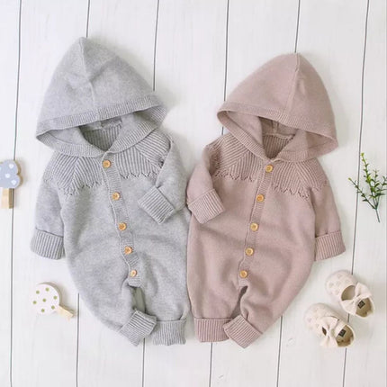 Baby knitted suit