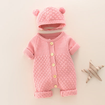 Baby knitted suit