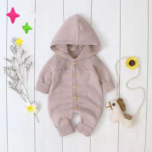 Baby knitted suit
