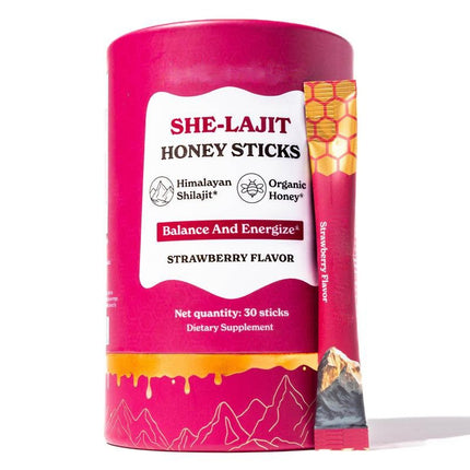 Strawberry Flavor Shilajit Honey Stick