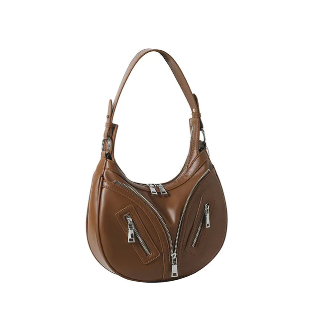 Selenodont Zip One Shoulder Underarm Bag