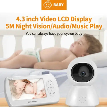 Baby Monitor 4.3 Inch 1080P