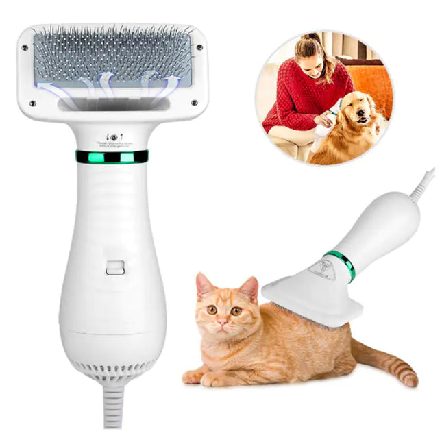 Pet Electric Hair Dryer Comb for Dogs and Cats