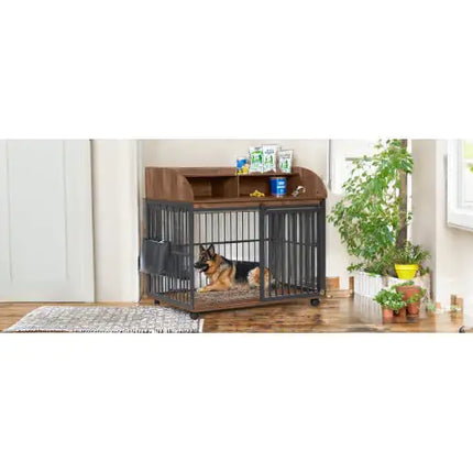 The Wooden Kennel Kennel Is Suitable For Large Medium-sized Dogs (US only)