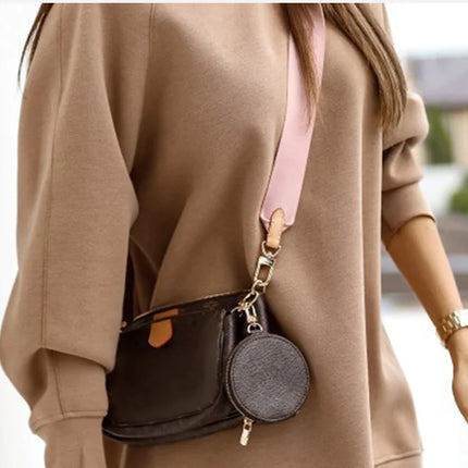 Round Neck Casual Trendy Pullover Sweater