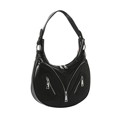 Selenodont Zip One Shoulder Underarm Bag