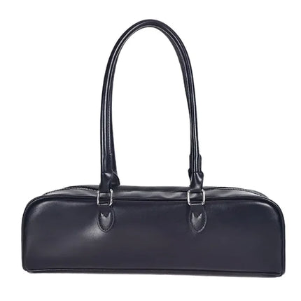 Women's Leather Baguette Bag