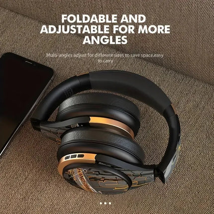 Wireless Bluetooth Headphones with Active Noise Cancelling