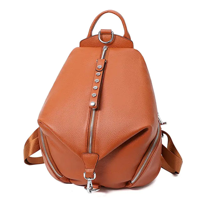 Geneva Women's Anti-Theft Leather Bag