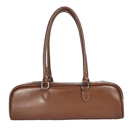 Women's Leather Baguette Bag
