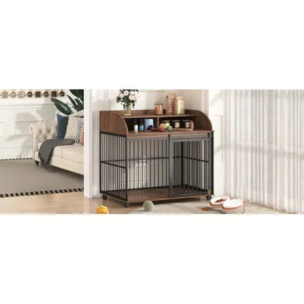 The Wooden Kennel Kennel Is Suitable For Large Medium-sized Dogs (US only)