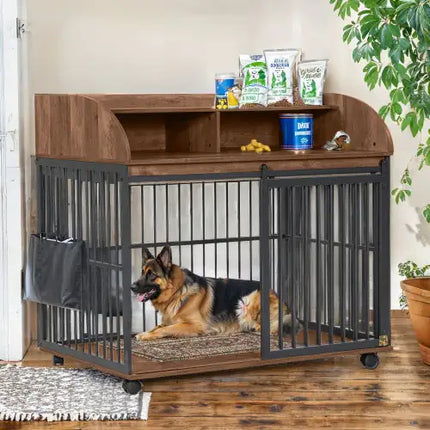The Wooden Kennel Kennel Is Suitable For Large Medium-sized Dogs (US only)