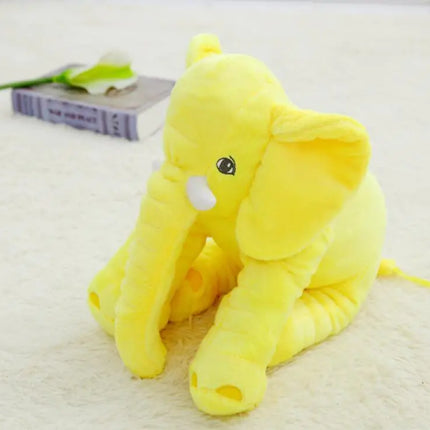 Plush Elephant Toy and Pillow Companion