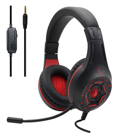 Komc Wired Gaming Headset for PS4 Live Competition