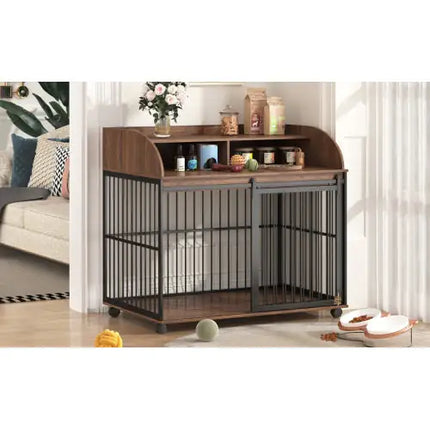 The Wooden Kennel Kennel Is Suitable For Large Medium-sized Dogs (US only)
