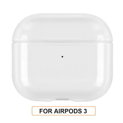 Transparent Case For Airpods 2 3 Pro 1 Case PC Clear Earphone Cover For Air Pods Pro 2 3 1 Earpods Case Charging BOX Shell
