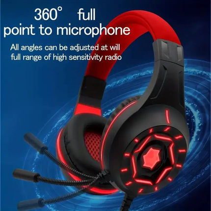 Komc Wired Gaming Headset for PS4 Live Competition