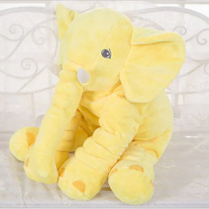 Plush Elephant Toy and Pillow Companion